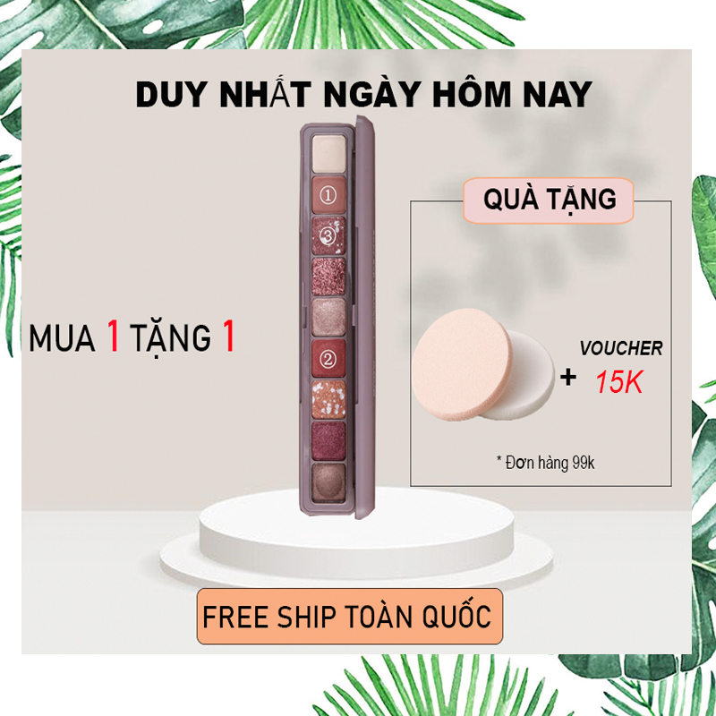 (FREE SHIP 18K )Phấn mắt bảng 9 ô SOFT EYE SHADOW phấn mắt phong cách hàn quốc (TẶNG QUÀ TRÊN MỖI ĐƠN HÀNG)