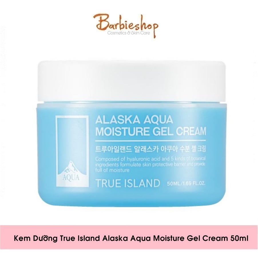 Kem Dưỡng True Island Alaska Aqua Moisture Gel Cream 50ml