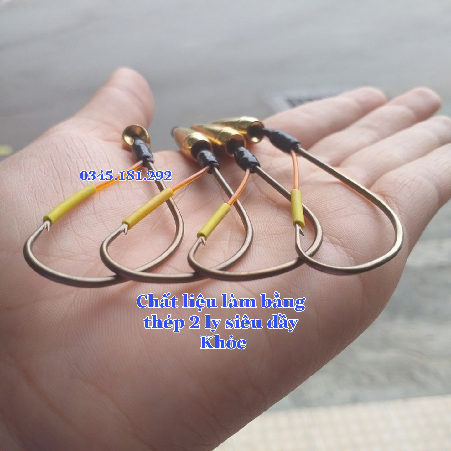 Lưỡi câu cá lóc nhái thật cực bén có chì đi kèm, lưỡi câu thép không gỉ giá tốt dùng để câu cấm cá lóc cá quả