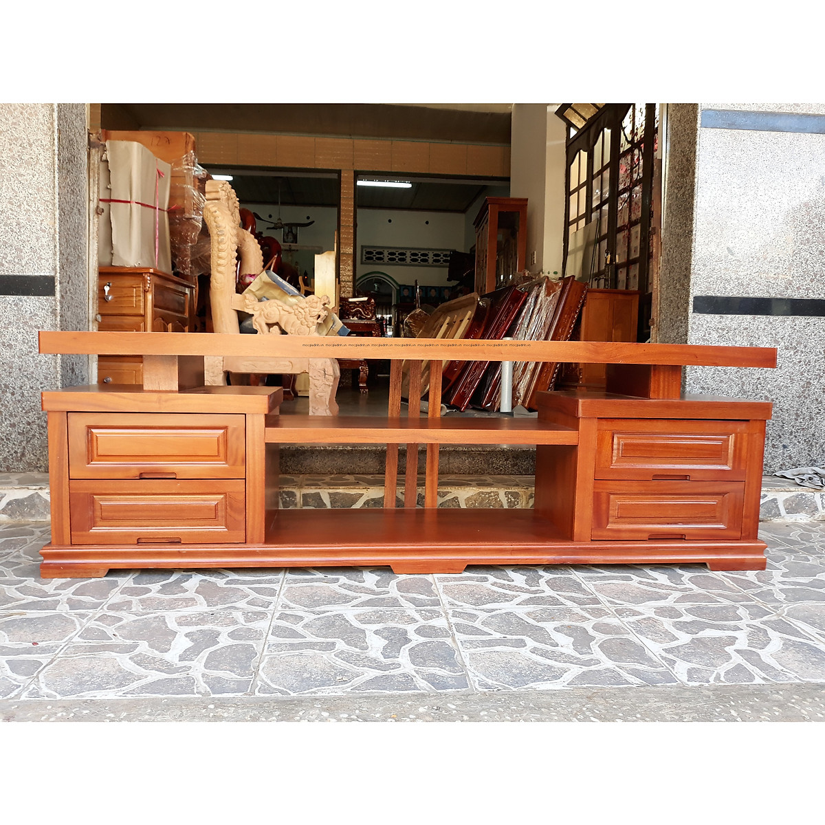 [Trả góp 0%] Kệ tivi gỗ xoan , kệ gỗ để tivi , kệ tivi nhật phòng khách