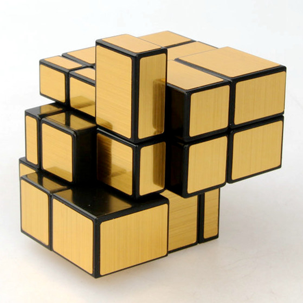 Đồ chơi Rubik Cyclone-Boy winner Mirror 3x3x3 Vàng - Tặng