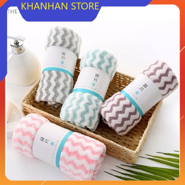 Set 5 Khăn mặt siêu thấm hút 30*50cm