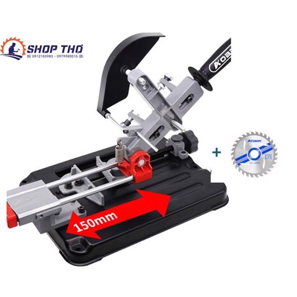 Khung kẹp máy mài góc aoben ab8006 kèm lưỡi cắt
