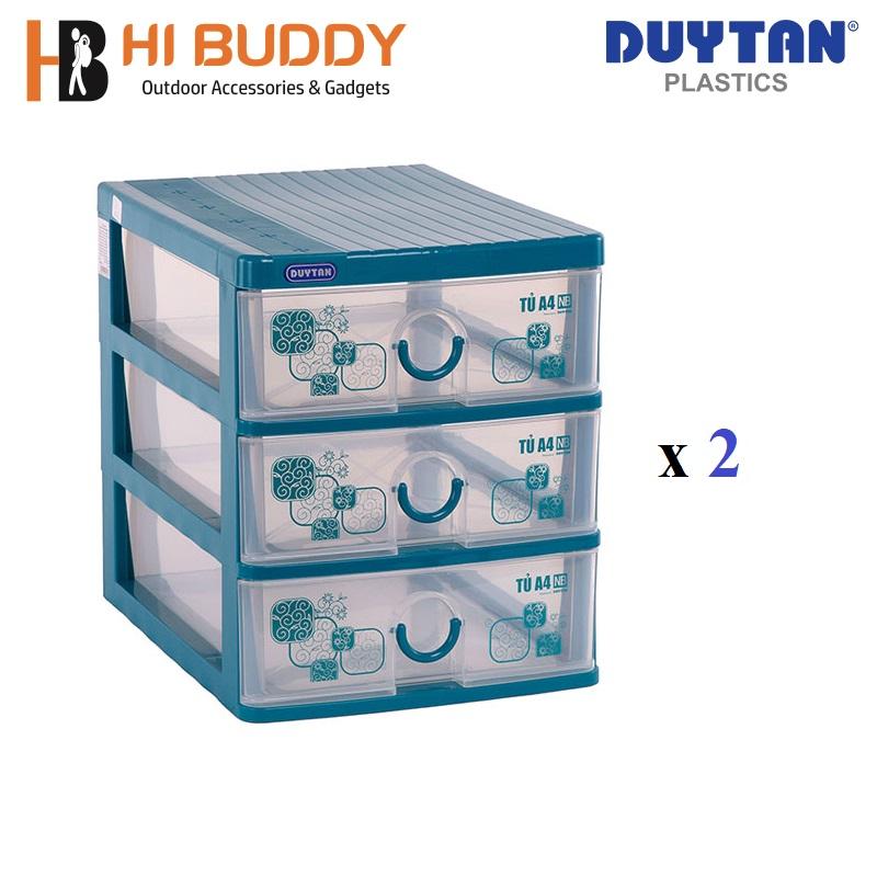 Tủ nhựa a4 nắp bằng 3 - 4 - 5 ngăn duy tân màu ngẫu nhiên