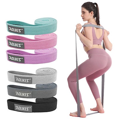 Bộ 3 dây đàn hồi tập gym yoga, dây kháng lực, dây đàn hồi tập thể dục- hàng chính hãng