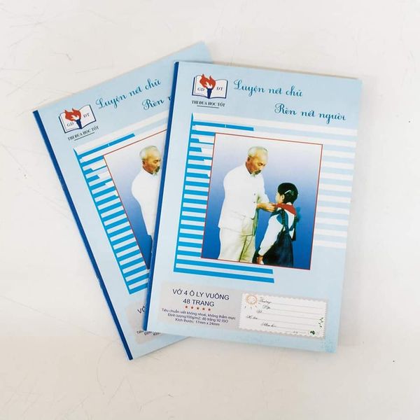 Vở ô li 48 trang bìa Bác Hồ (vở Ánh Dương)