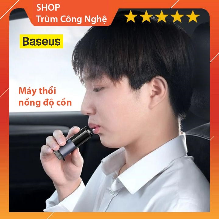Máy Thổi Nồng Độ Cồn Baseus không chạm , Máy đo nồng độ cồn Baseus Digital Alcohol Tester