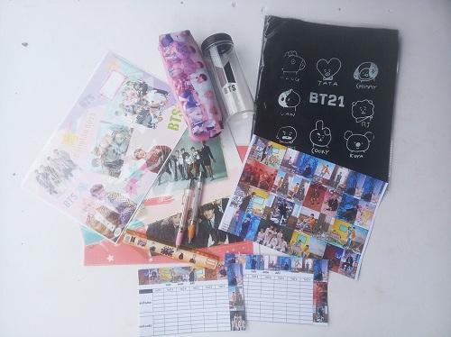 COMBO ĐỒ DÙNG HỌC TẬP BTS BT21