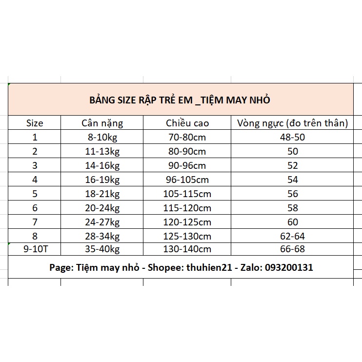 Rập giấy_ rt54_rập áo khoác bé trai