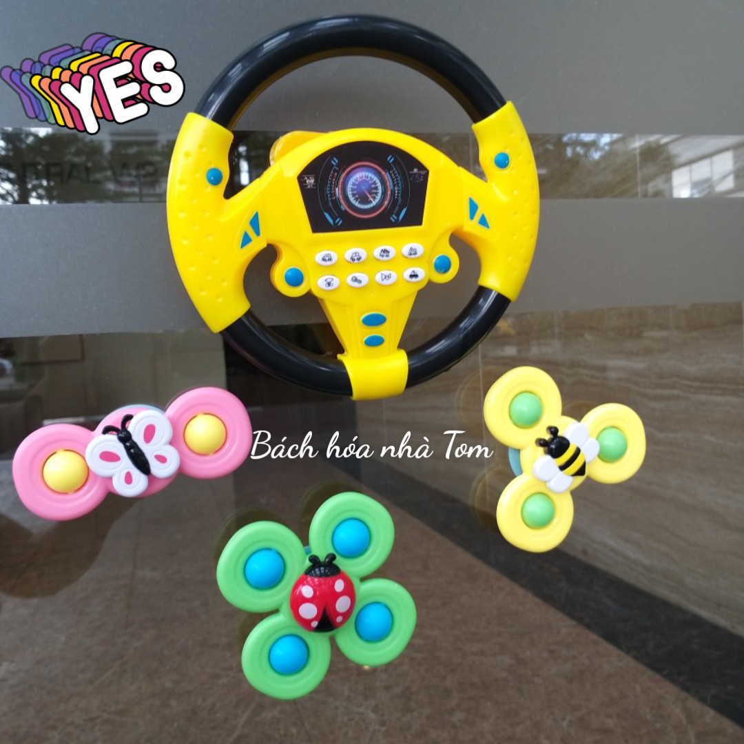 [HCM]Bộ đồ chơi con quay thú vị cho bé