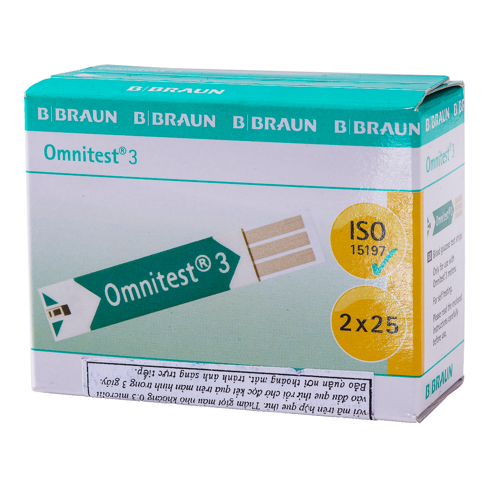 Que thử đường huyết Omnitest 3