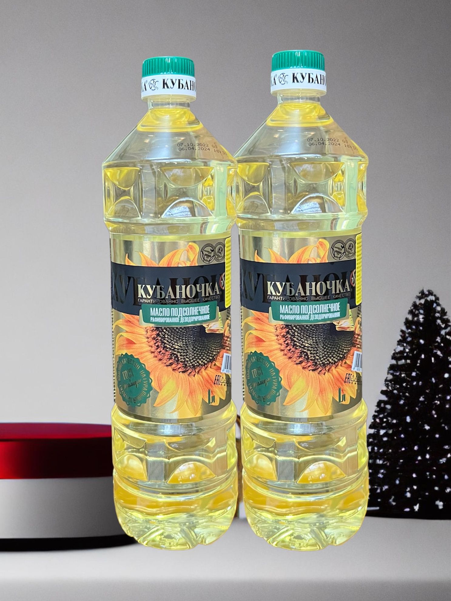 Thùng dầu hướng dương nga 15 chai 1l kunba nga date mới 04-2024