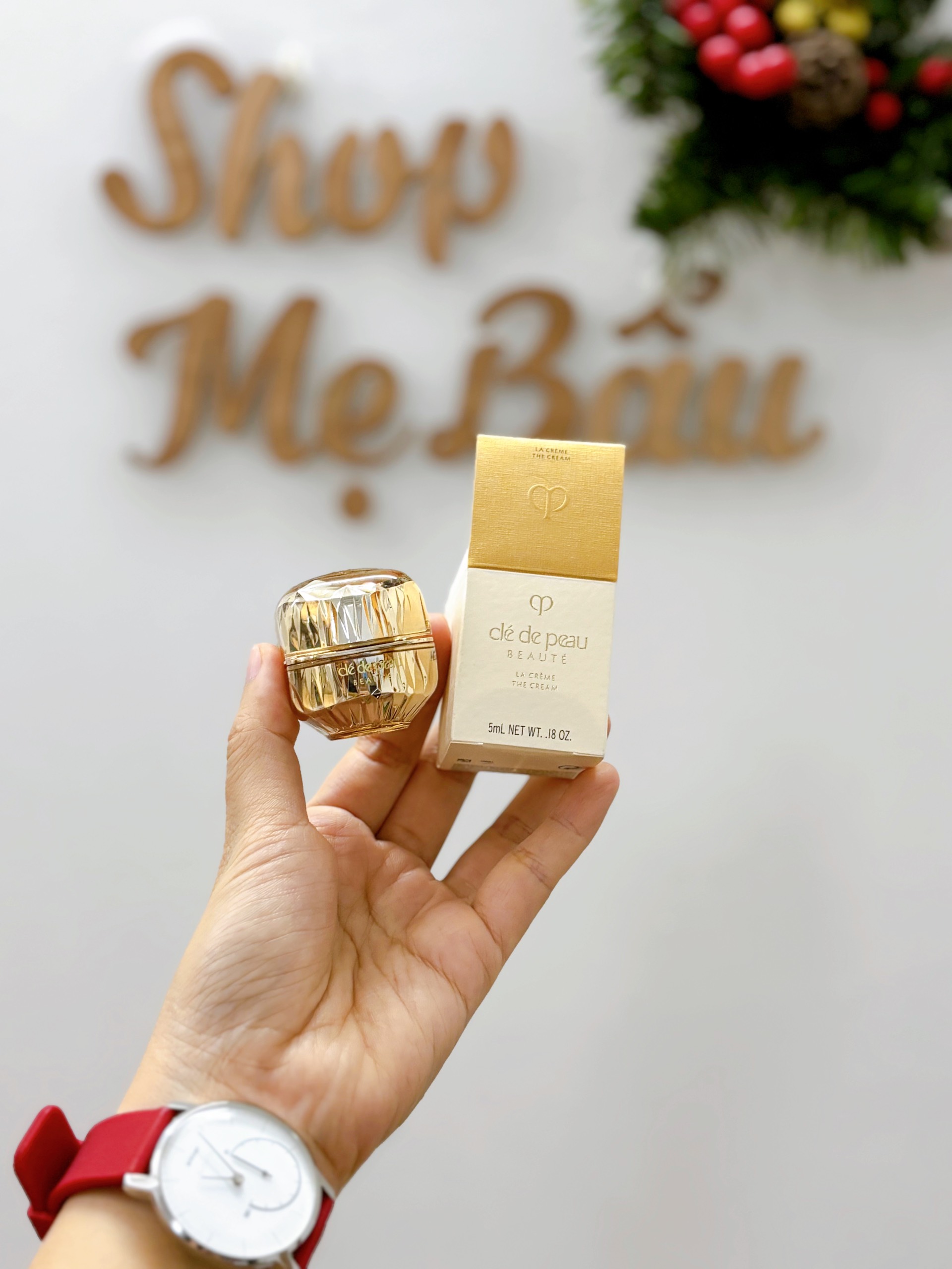 [SIZE MINI FULLBOX 5ML] Kem dưỡng ẩm Cle De Peau La Creme The Cream