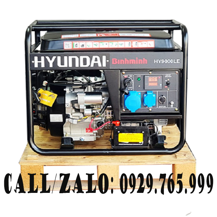 Máy Phát Điện Hyundai Chạy Xăng 6.0KVA-6.6KVA HY9000LE