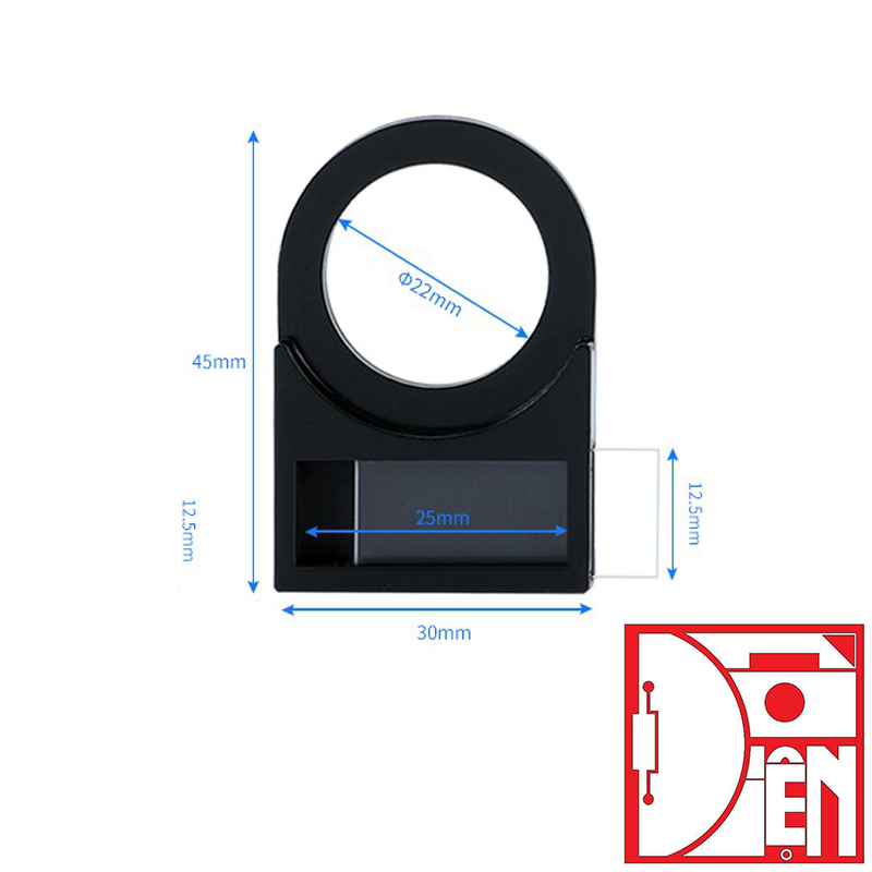 5 chiếc nhãn đánh dấu đầu dây có nắp kính phi 22 - phi 25
