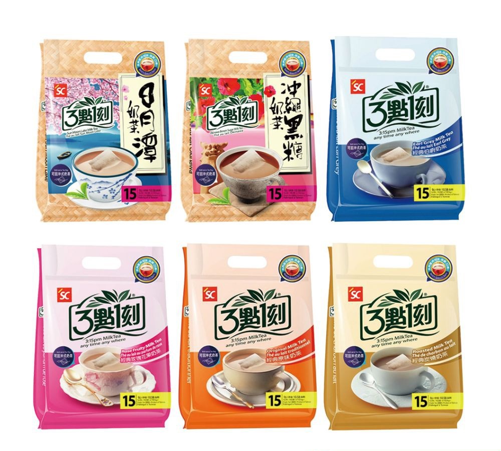 Trà sữa túi lọc Đài Loan 3:15pm 15 gói/túi