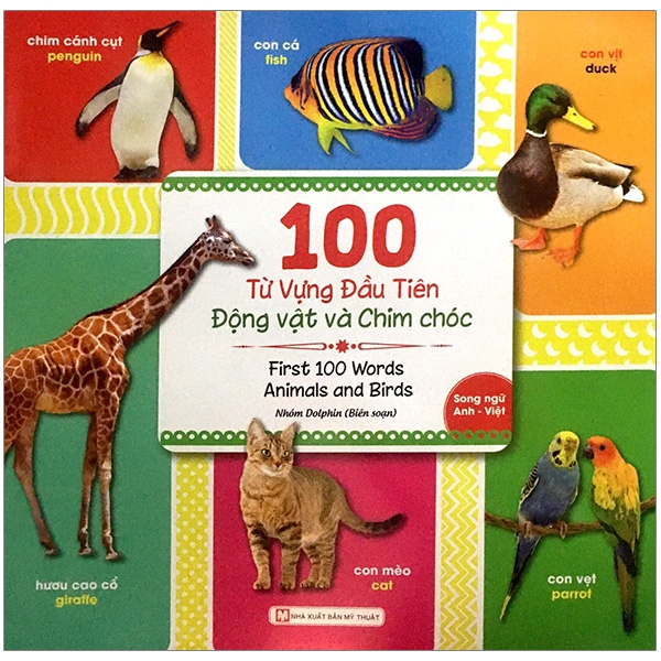 Fahasa - 100 từ vựng đầu tiên - động vật và chim chóc