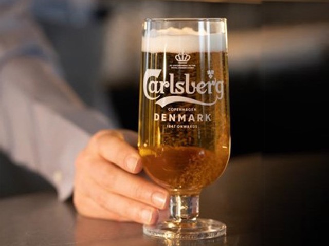Bộ 6 ly thủy tinh cao cấp carlsberg - 330ml