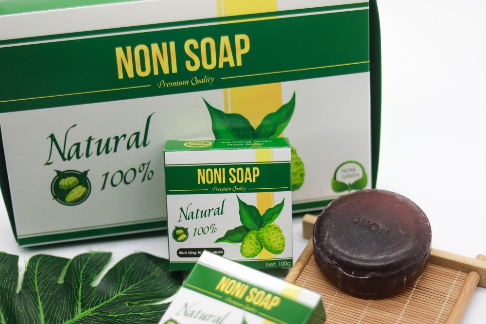 Hộp 6 bánh xà bông nhàu Noni Soap