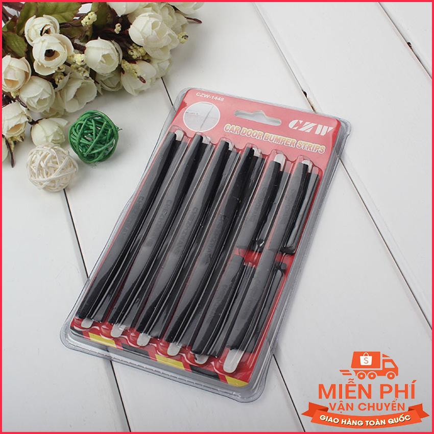 Bộ 8 chi tiết tấm miếng nẹp dán ốp bảo vệ chống va đập trầy xước cửa xe hơi ô tô cao cấp, Nẹp chống va đập cửa ô tô, chống trầy cửa ô tô, chống va đập cửa, chống va đập cửa ô tô, miếng chống va đập cánh cửa ô tô - Galaxylife