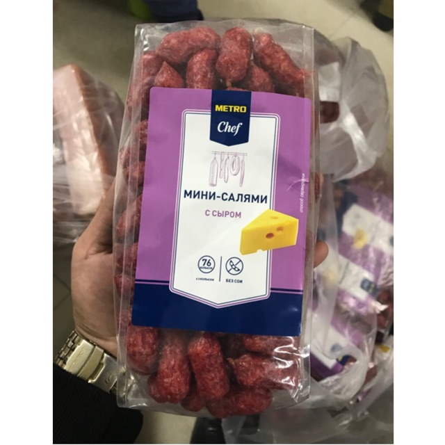 Salami bi Horeca vị phomat Nga🍓Luxury Store🍓