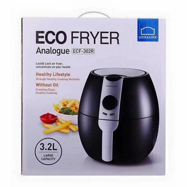 Nồi chiên không dầu lock&lock ecf 302r 3.2l 1400w