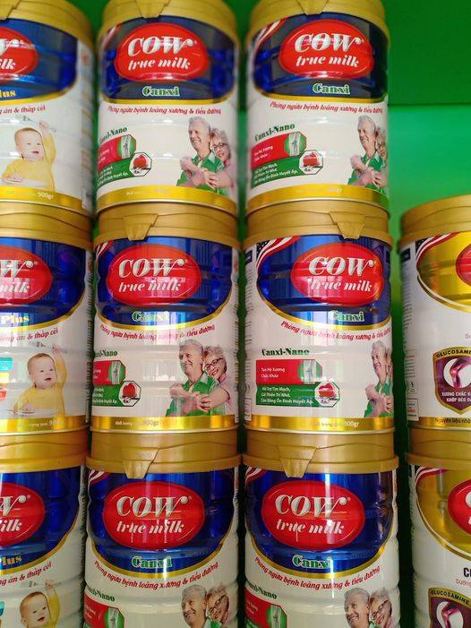 Sb cow true milk canxi nano 900gr cho người lớn