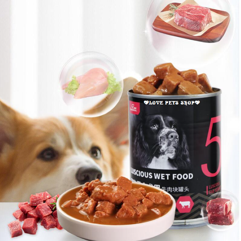 Lumpy brand dog meat soup wet rice 375gram box (new)-Love Pets shop