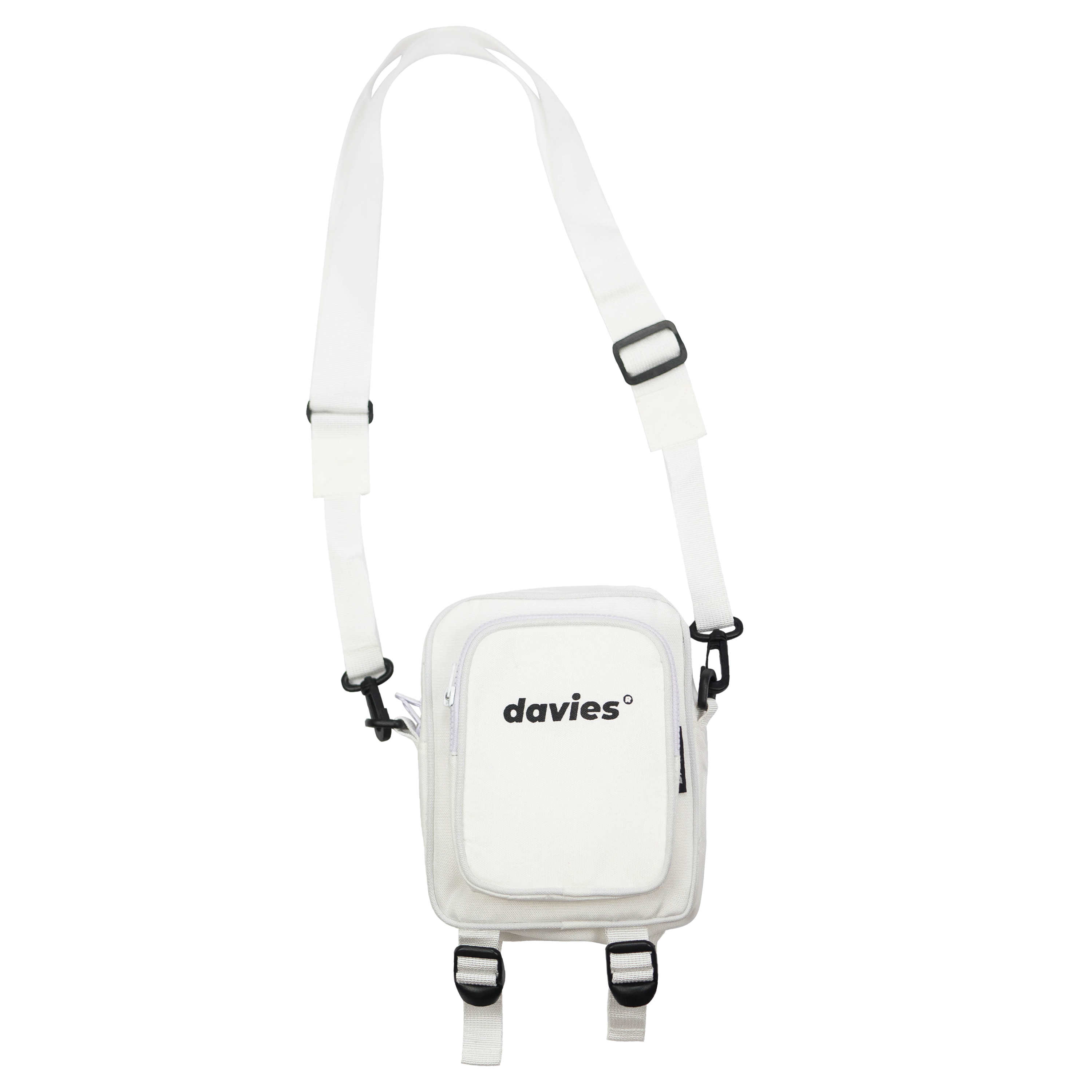Túi đeo chéo nam nữ Davies DSW Pocket Original - White