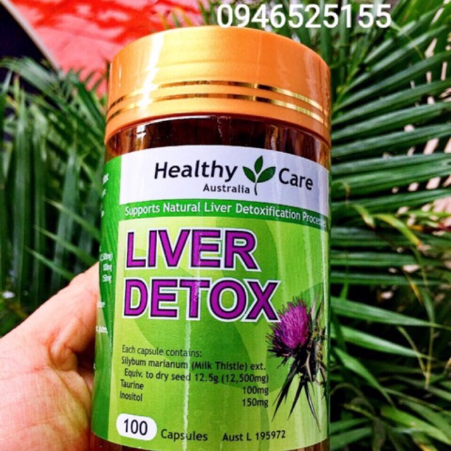 Bổ gan Liver detox healthycare