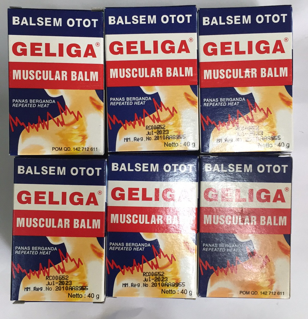 [HCM]Dầu cù là GELIGA 40G ( sĩ và lẻ )