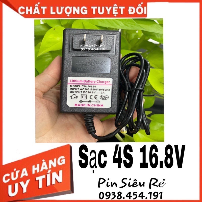 Sac 4s 168v 2a có đèn báo sạc