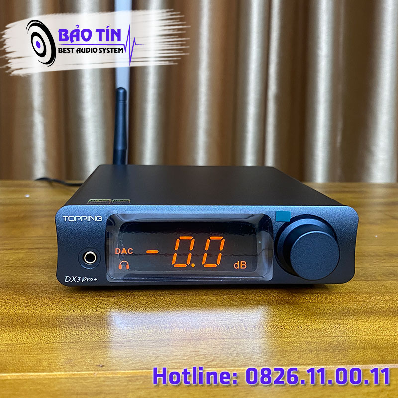 Bộ giải mã dac topping dx3 pro + giải mã 32bit/768khz/dsd 512