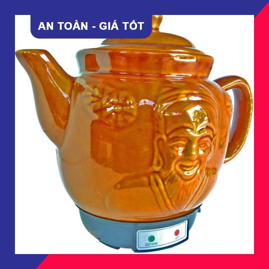 [AN TOÀN TIẾT KIỆM] Ấm siêu tốc Siêu sắc thuốc bắc 2.8L điện 2 chế độ tự động chuyển chế độ nấu 2.8L - Gốm Bát Tràng bảo hành trong vòng 7 ngày