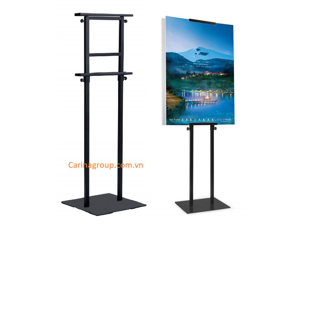 Giá Standee Treo Tấm Poster, Treo Tranh Hai Mặt Bằng Sắt