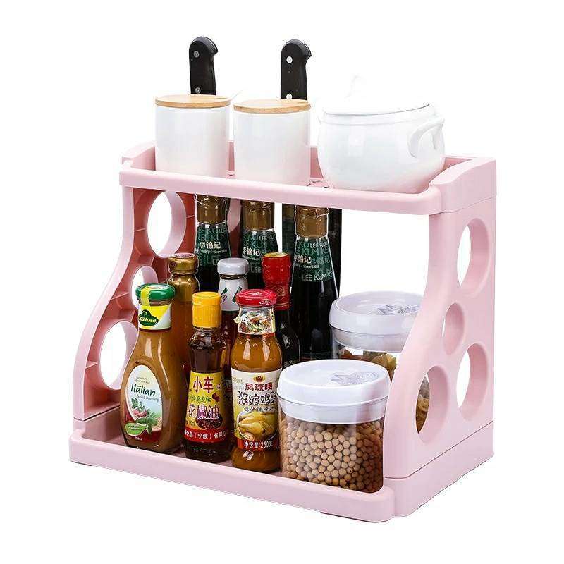 Kệ 2 tầng đựng vật dụng nhà bếp tiện dụng , Kệ 2 tầng đựng vật dụng nhà bếp tiện dụng, giúp cho không gian phòng bếp của bạn luôn gọn gàng, Kệ đựng gia vị nhà bếp 2 tầng, Kệ 2 tầng đựng vật dụng, gia vị nhà bếp