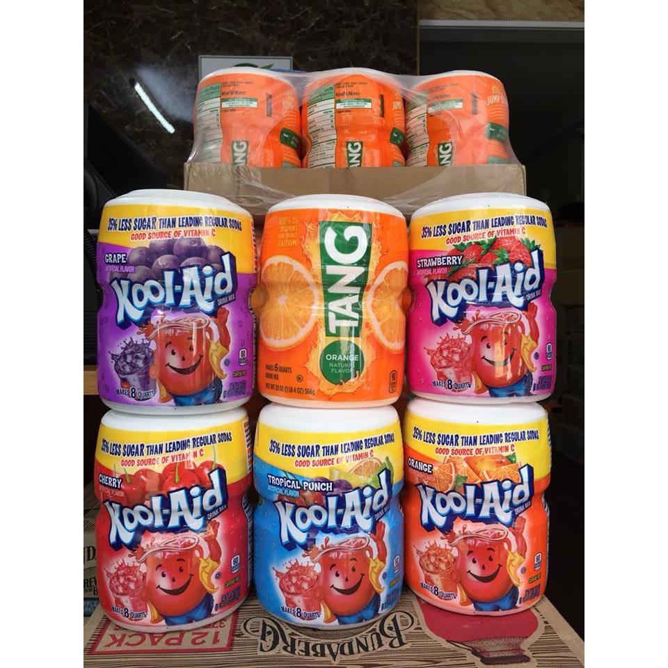Bột pha nước kool-aid dâu - 538g