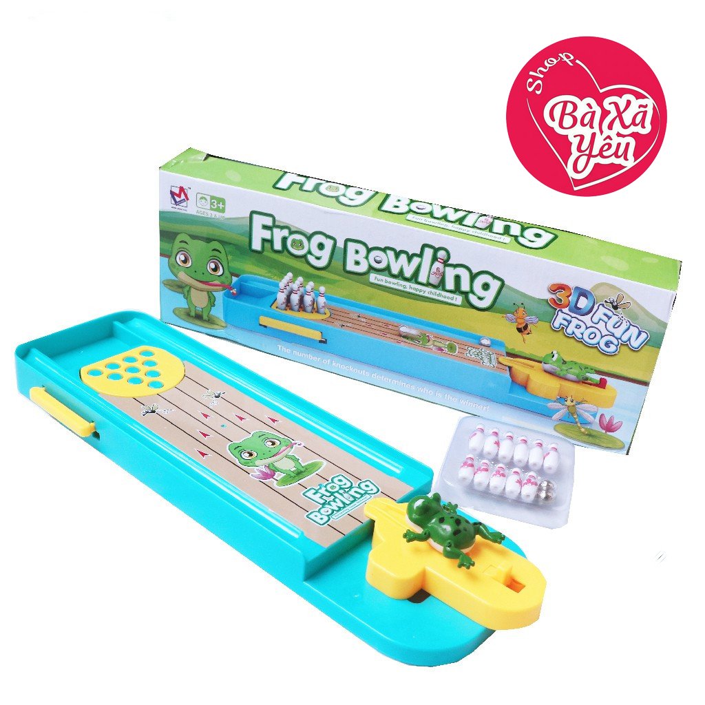 Bộ đồ chơi Bowling ếch cho bé