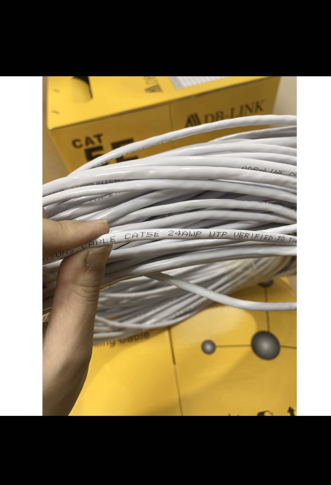 Dây Mạng Bấm Sẵn Dài 1m- Dây mạng internet