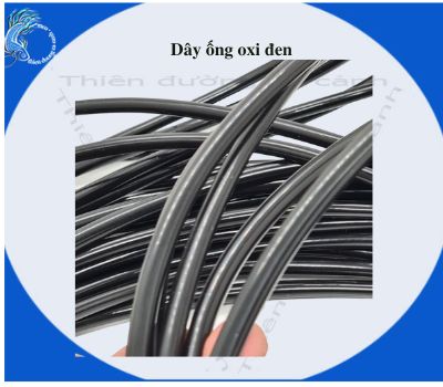 Dây oxi đen dẻo cao cấp cho hồ cá cảnh,dây oxi đen cao cấp chống gập ống cho oxi và co2 4li và 5li