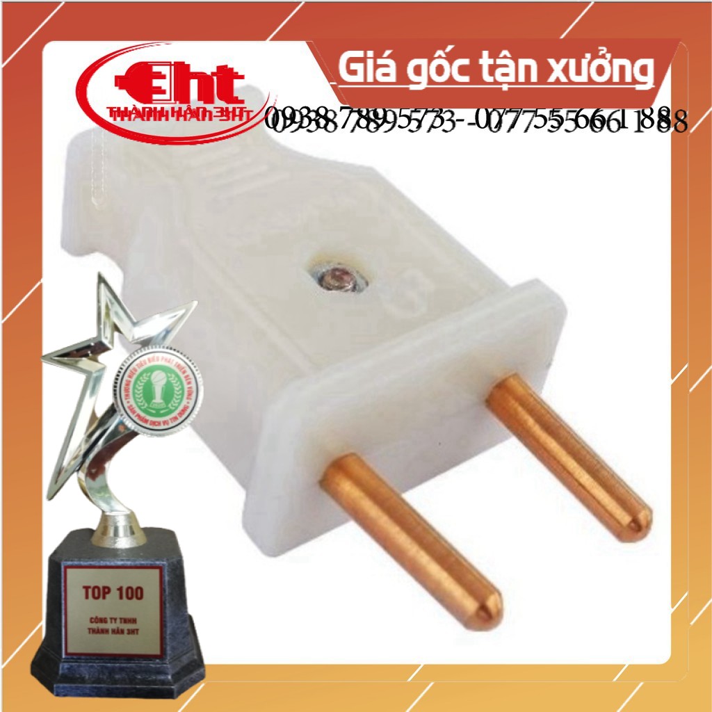 Phích cắm điện đực giá rẻ -3ht