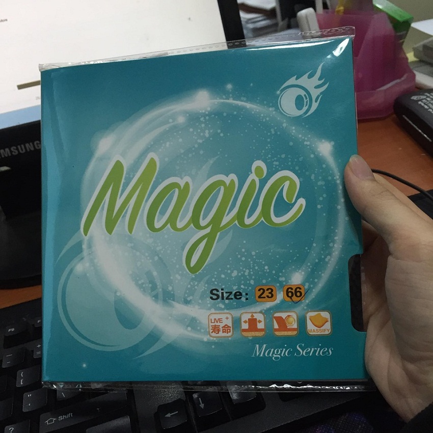 Mặt vợt bóng bàn magic 66 gai không lót bb0049