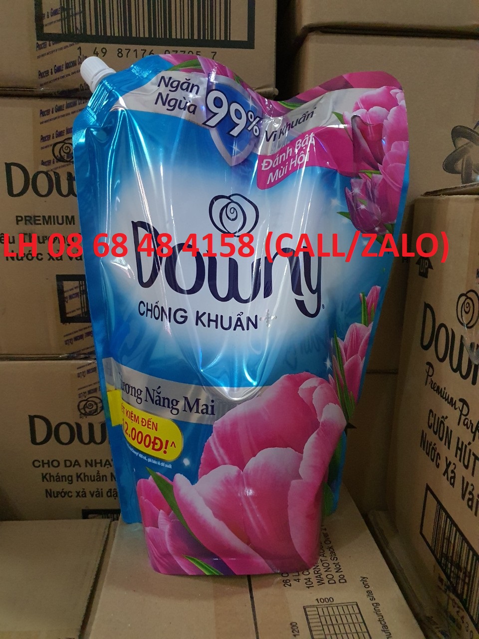 Nước xả downy nắng mai túi 2.3l - nangmai2.3