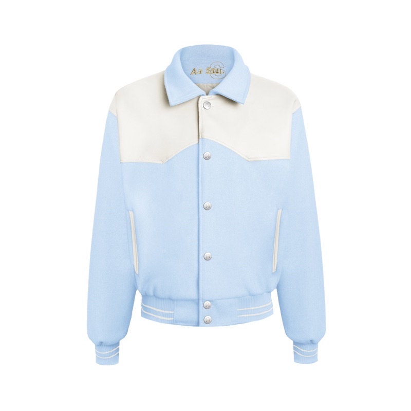 Aa basic jacket 22 // baby blue // áo khoát 22 // xanh biển
