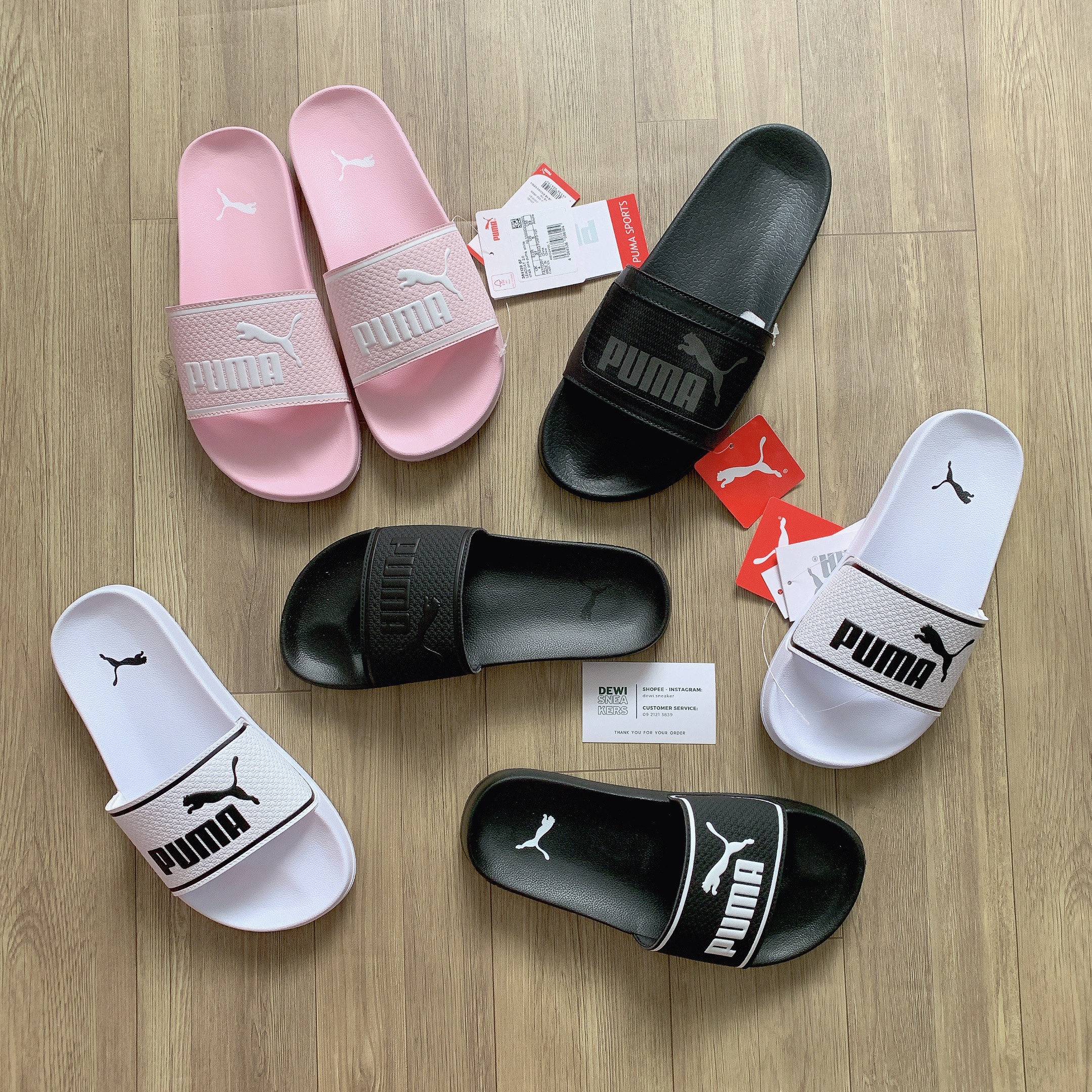 Dép quai ngang Puma Leadcat hàng xách tay Hàn