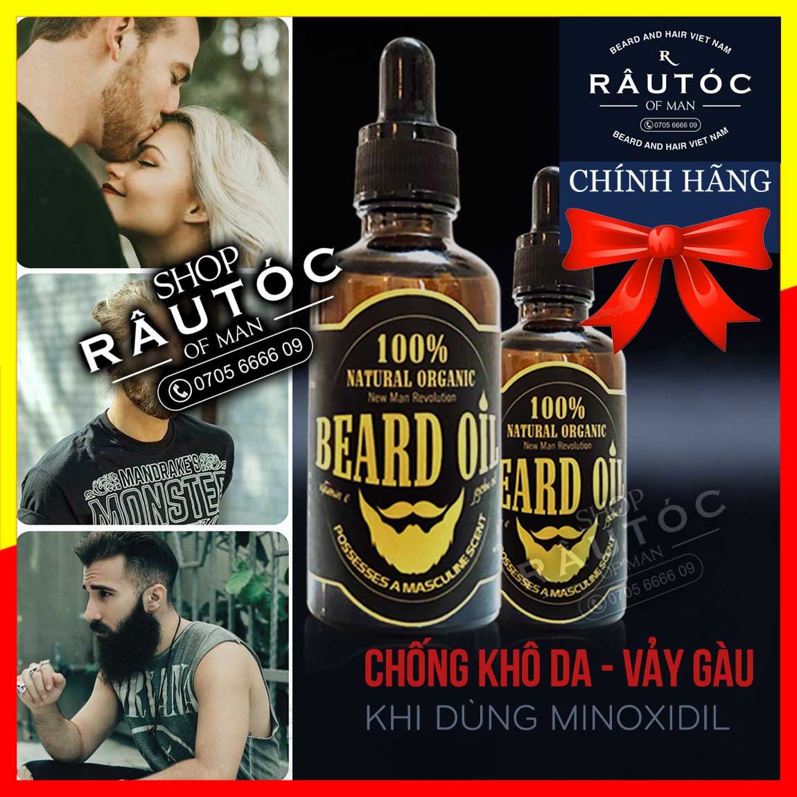 [HCM]Dầu dưỡng Beard Oil 20ml