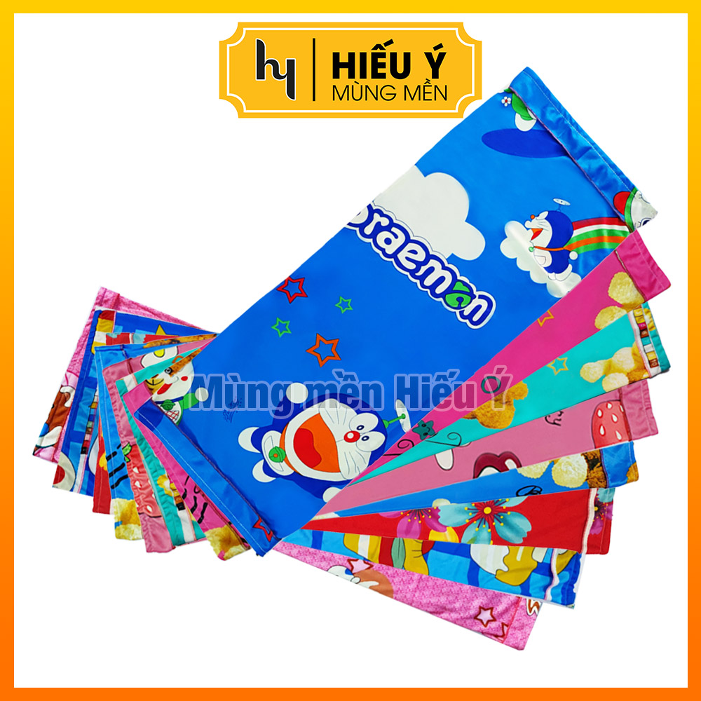 Áo gối ôm thun lạnh cho bé dài 8 tấc, vỏ gối ôm thun lạnh trẻ em 80cm | Mùng mền Hiếu Ý