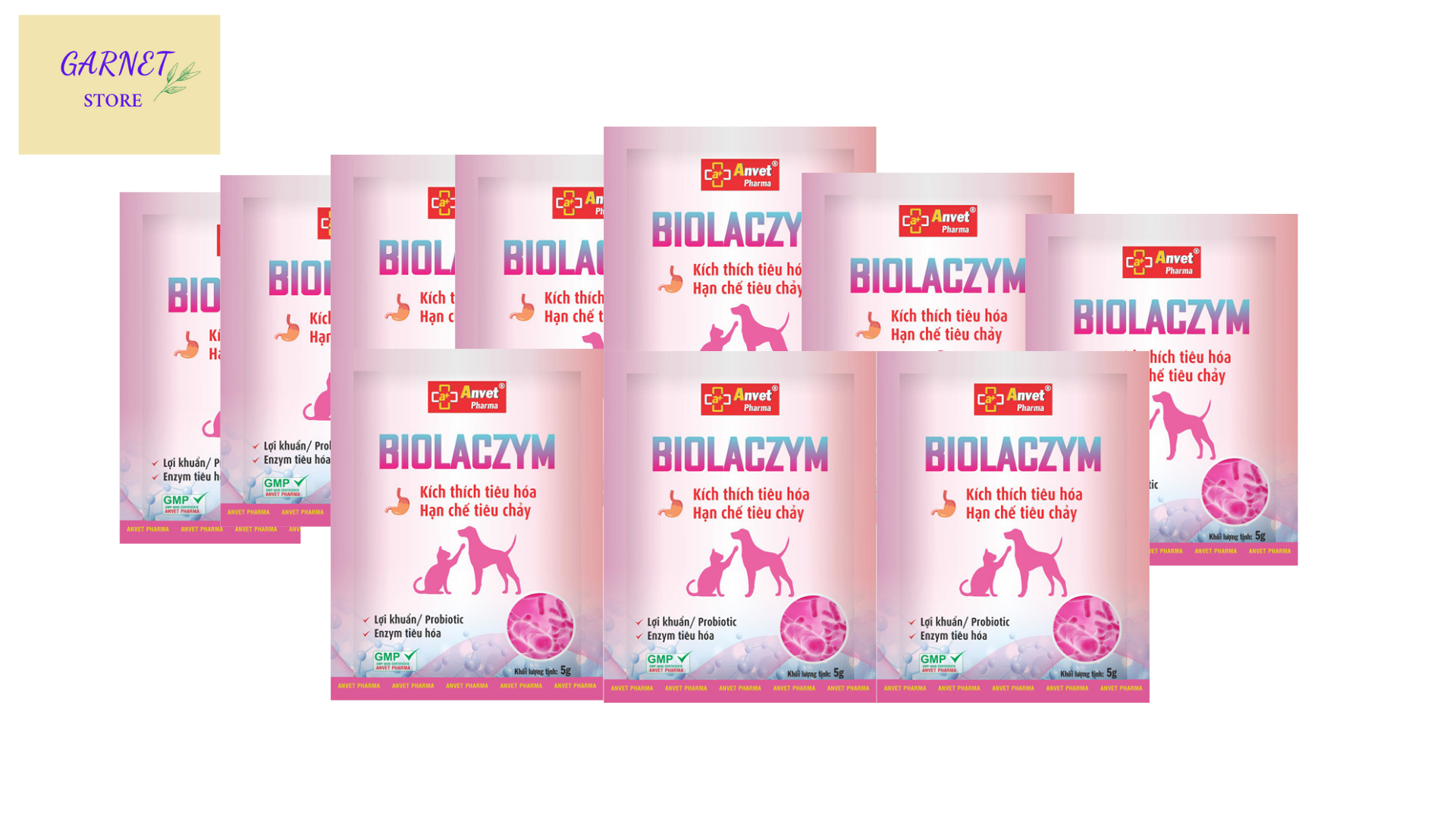 Men tiêu hóa chó mèo -biolaczym