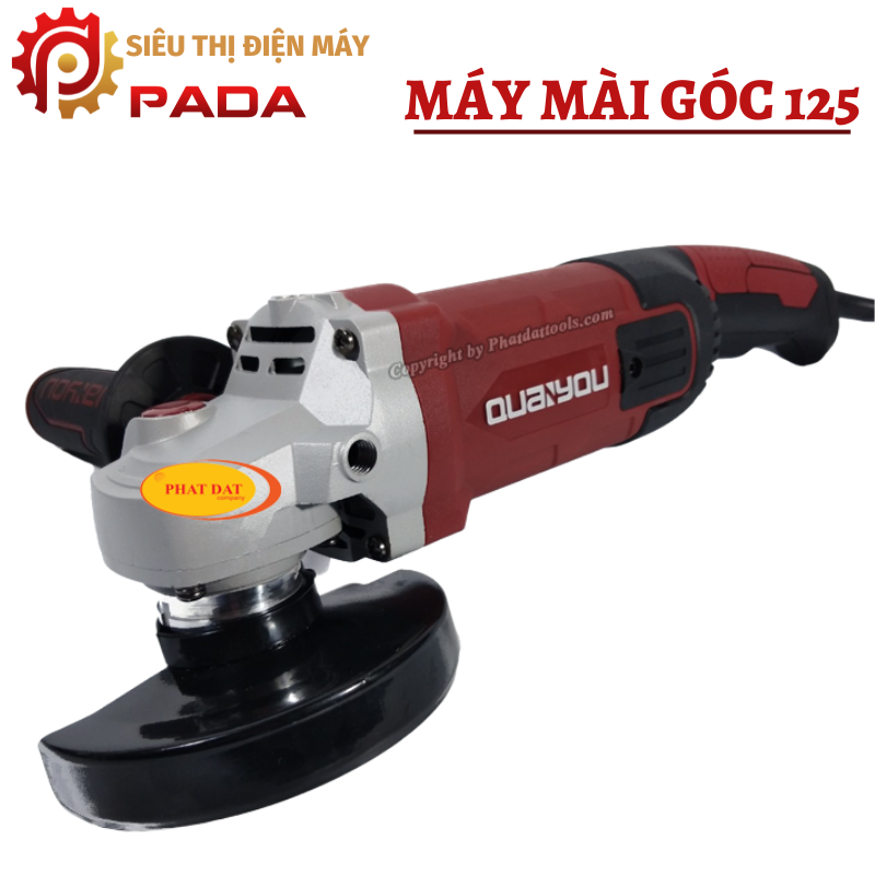 Large multi-purpose grinding and cutting machine with 125 disc quaiyou qy9125 1700w - 6 month warranty
