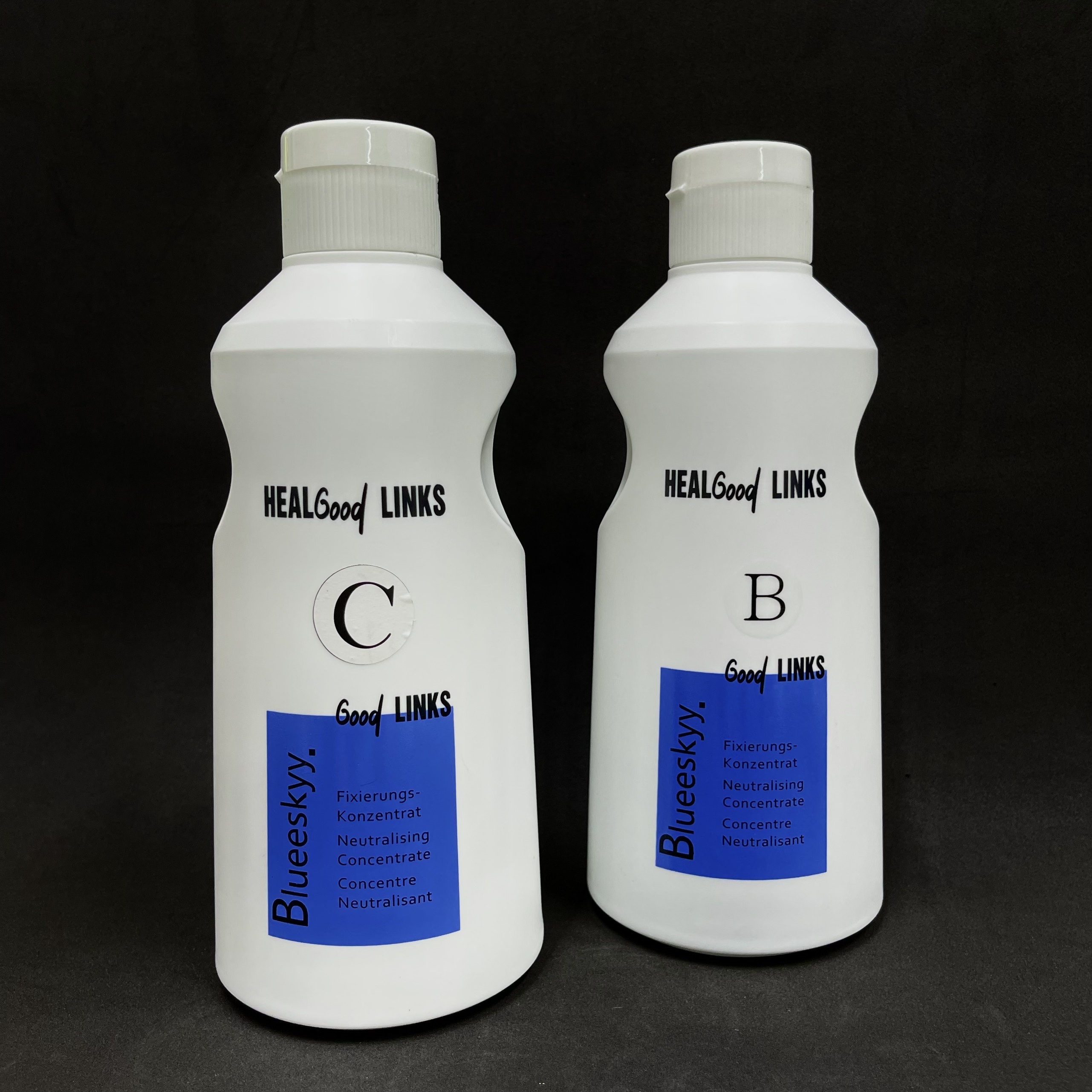 Thuốc dập uốn, duỗi đa năng Blueeskyy tỉ lệ 1:1 với nước dung tích 1000ml Tóc Đợi Cosmetic